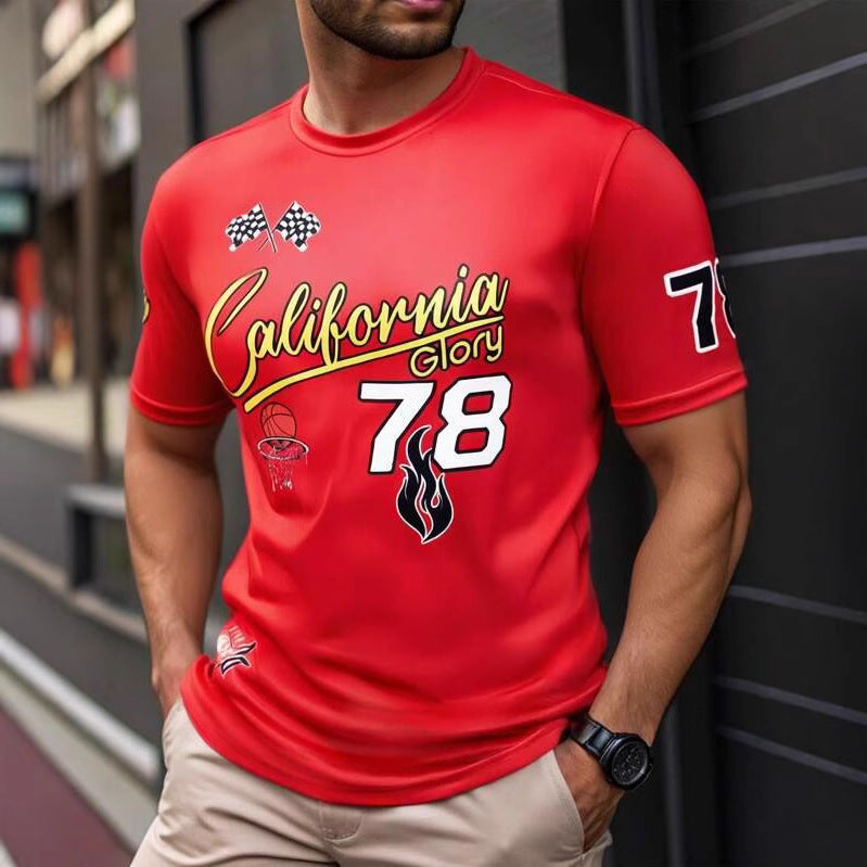 Mens Summer Tops In European And American Fashion Trends